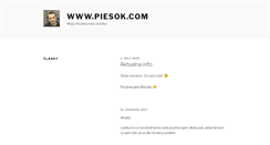 Desktop Screenshot of piesok.com